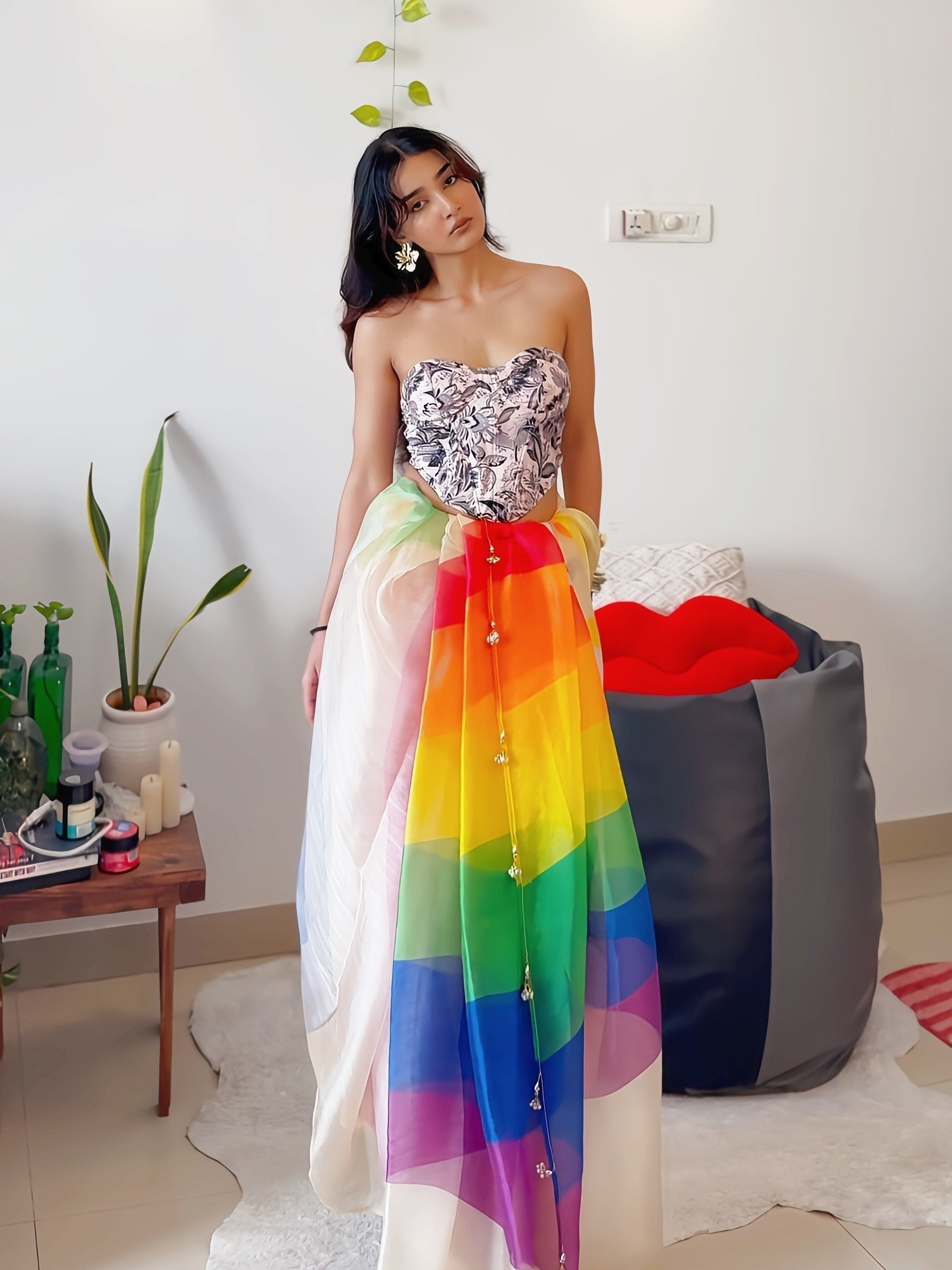 AGRANI SINGH IN MAGICAL LOVE SAREE