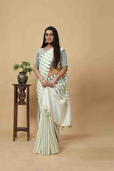 PISTA FEEZY FIGARO SAREE