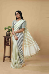 PISTA FEEZY FIGARO SAREE