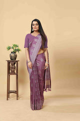 PURPLE PERI PERI SAREE