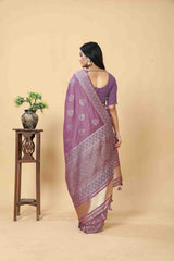 PURPLE PERI PERI SAREE