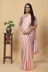 PINK FEEZY FIGARO SAREE