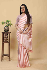 PINK FEEZY FIGARO SAREE