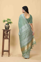 OLIVE PERI PERI SAREE