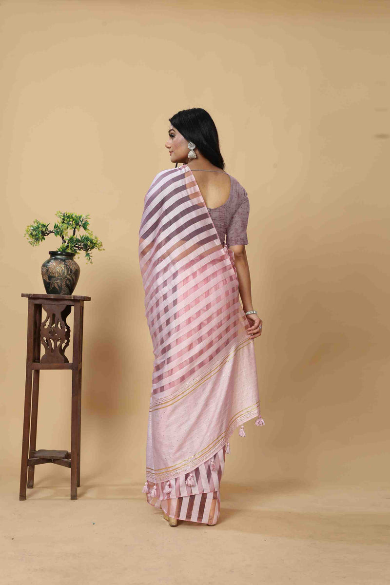 LILAC FEEZY FIGARO SAREE