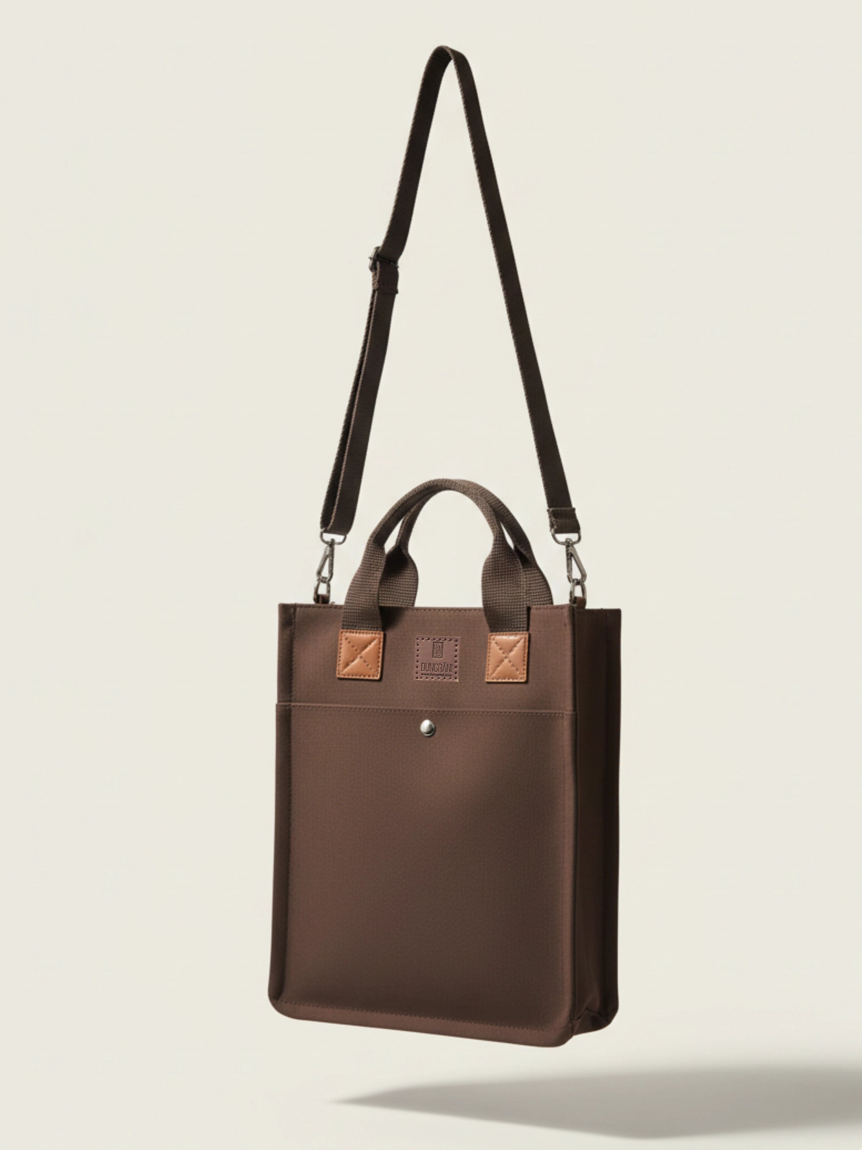BROWN UNISEX CLASSIC CANVAS BAG