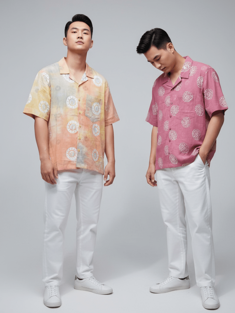 C.C COIN BATIK PRINTED RANI MENS RELAXFIT SHIRT