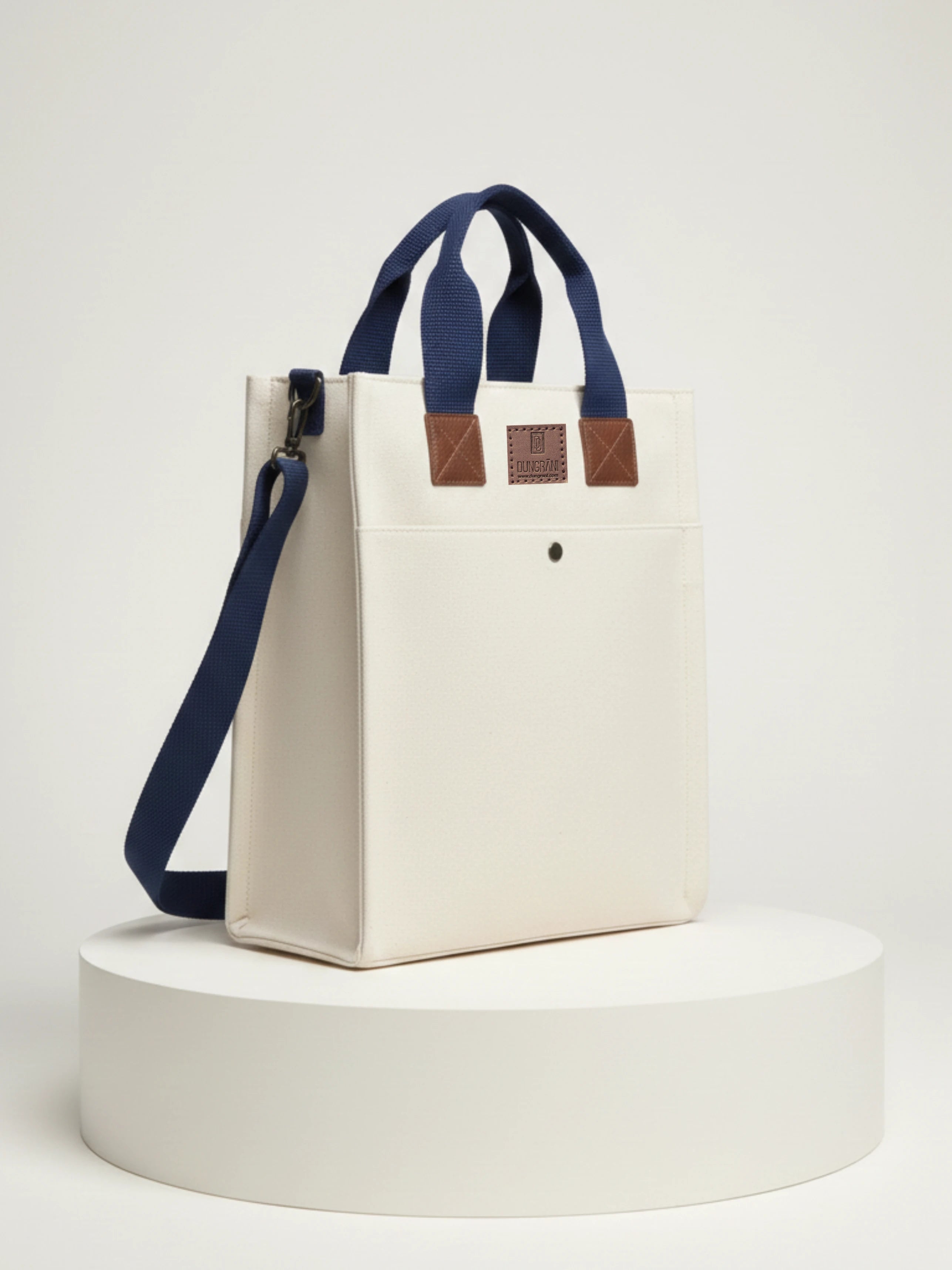 NATURAL BEIGE UNISEX CLASSIC CANVAS BAG