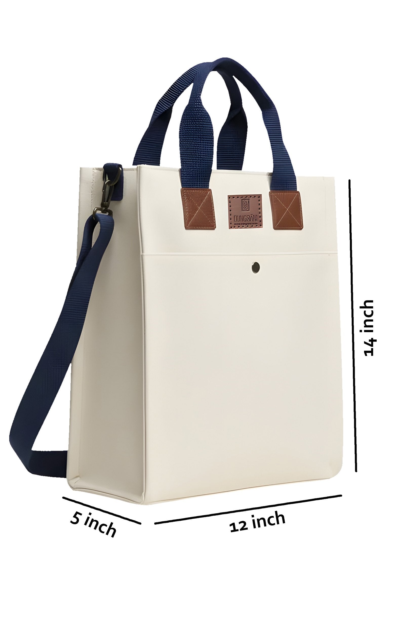 NATURAL BEIGE UNISEX CLASSIC CANVAS BAG
