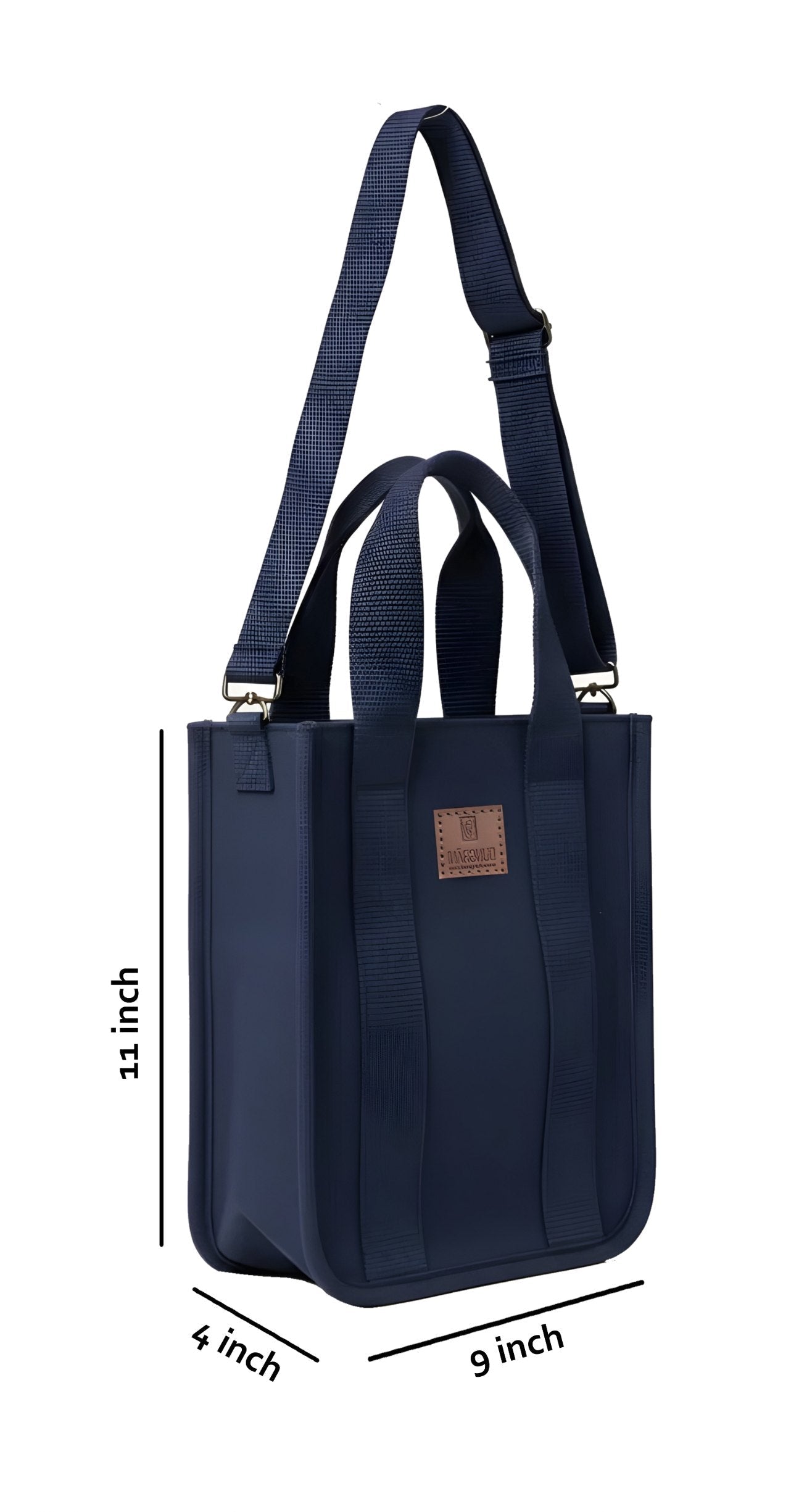 NAVY BLUE MINI CLASSIC CANVAS TOTE BAG