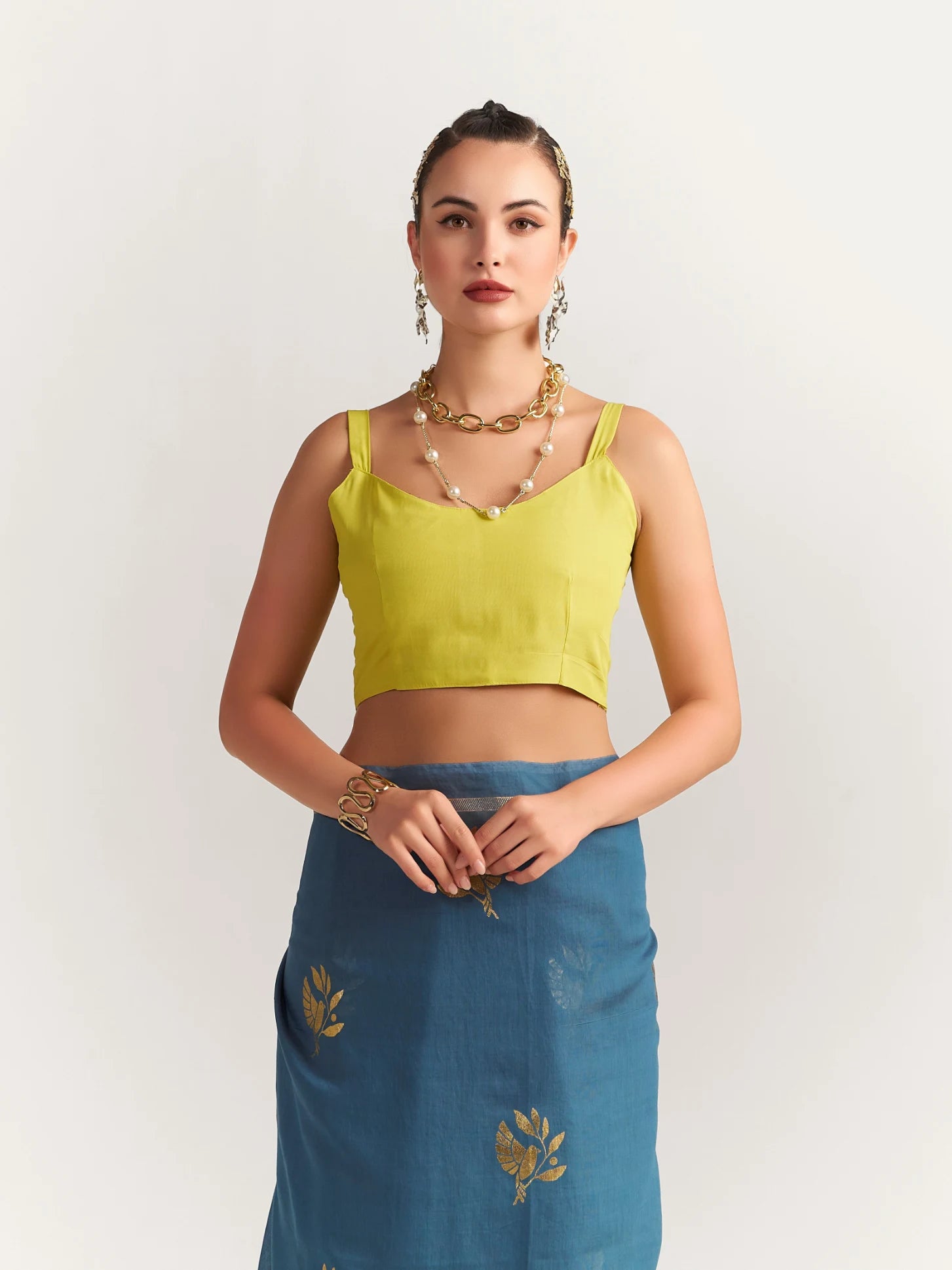 PERI PERI BIRD SAREE WITH BLOUSE