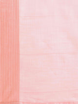 RAINBOW PINK COTTON TISSUE SAREE