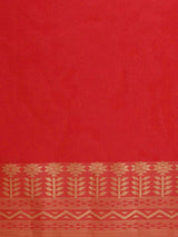 RED ELITE SILK SAREE WITH BLOUSE